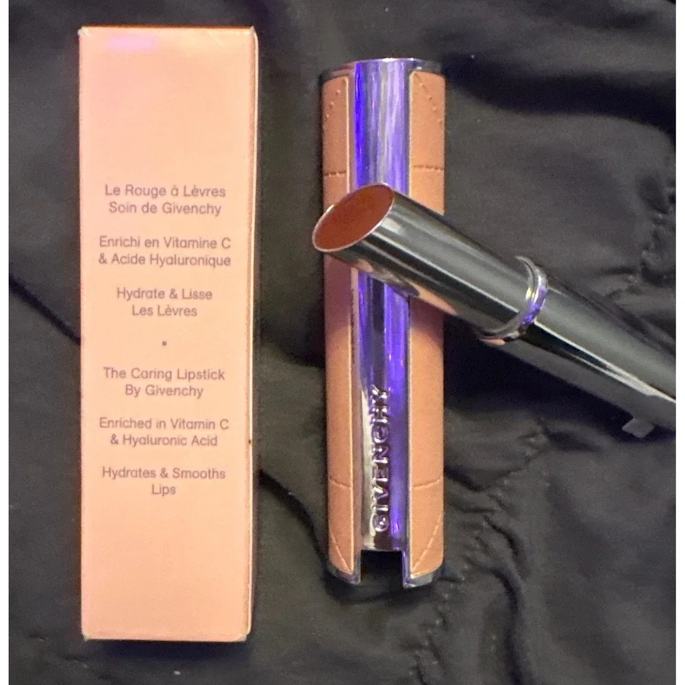 NEW Givenchy Rose Perfecto Shine Serum Lipstick 117 3.2g